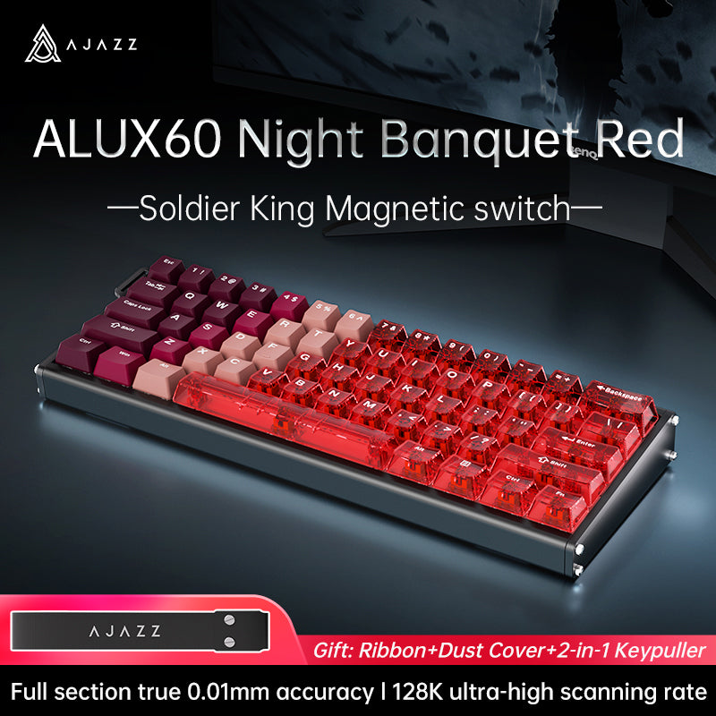 AJAZZ ALUX60 HE Series Full Aluminum Keyboard DIY