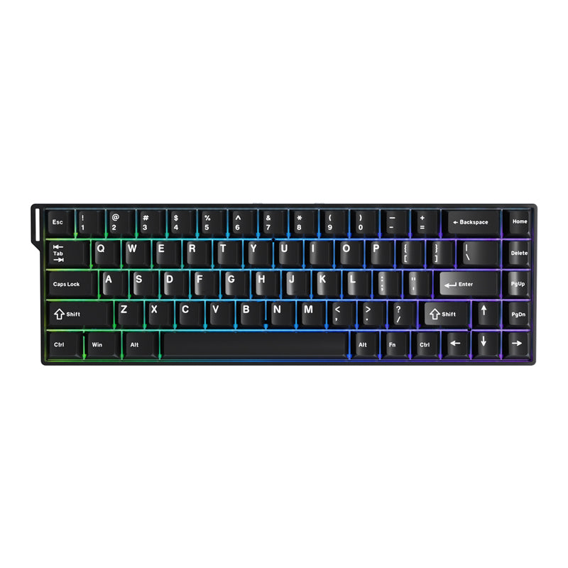 AJAZZ AK680 V2 E-sports magneticswitch keyboard 8K Polling Rate 128K Ultra-high Scan Rate Aluminum Alloy Positioning Plate Ribbon Design
