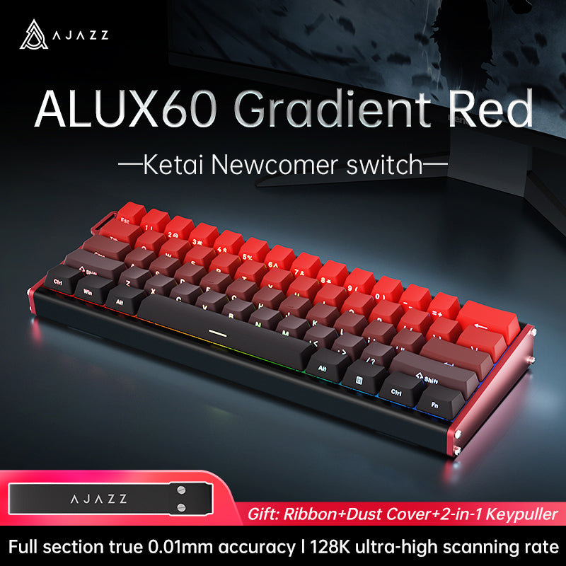 AJAZZ ALUX60 HE Series Full Aluminum Keyboard DIY