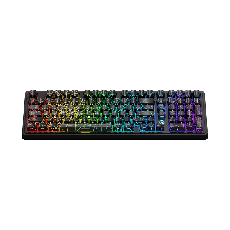 AJAZZ AK980 MAX HE Gaming mechanical keyboard Wired 0.01mm accuracy 128KHz Full key scanning rate Hot Plug DIY switch