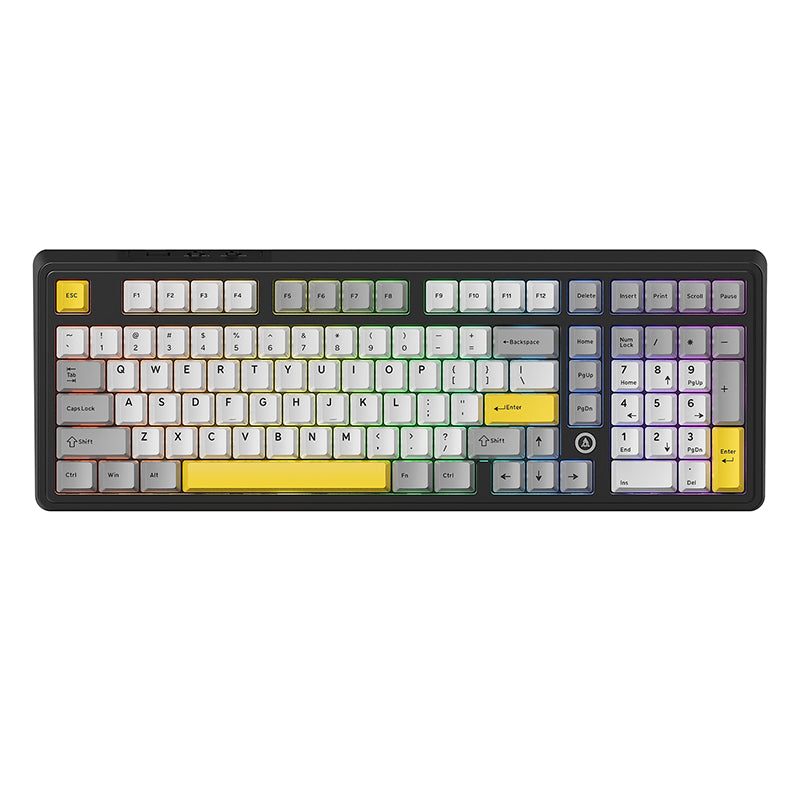 AJAZZ AK980 V2 Gaming Mechanical Keyboard Hot swappable Bluetooth/2.4G Wireless /Wired