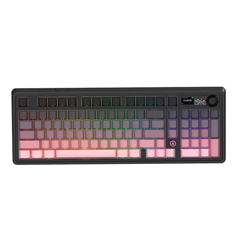 AJAZZ AK980 V2 Gaming Mechanical Keyboard Hot swappable Bluetooth/2.4G Wireless /Wired