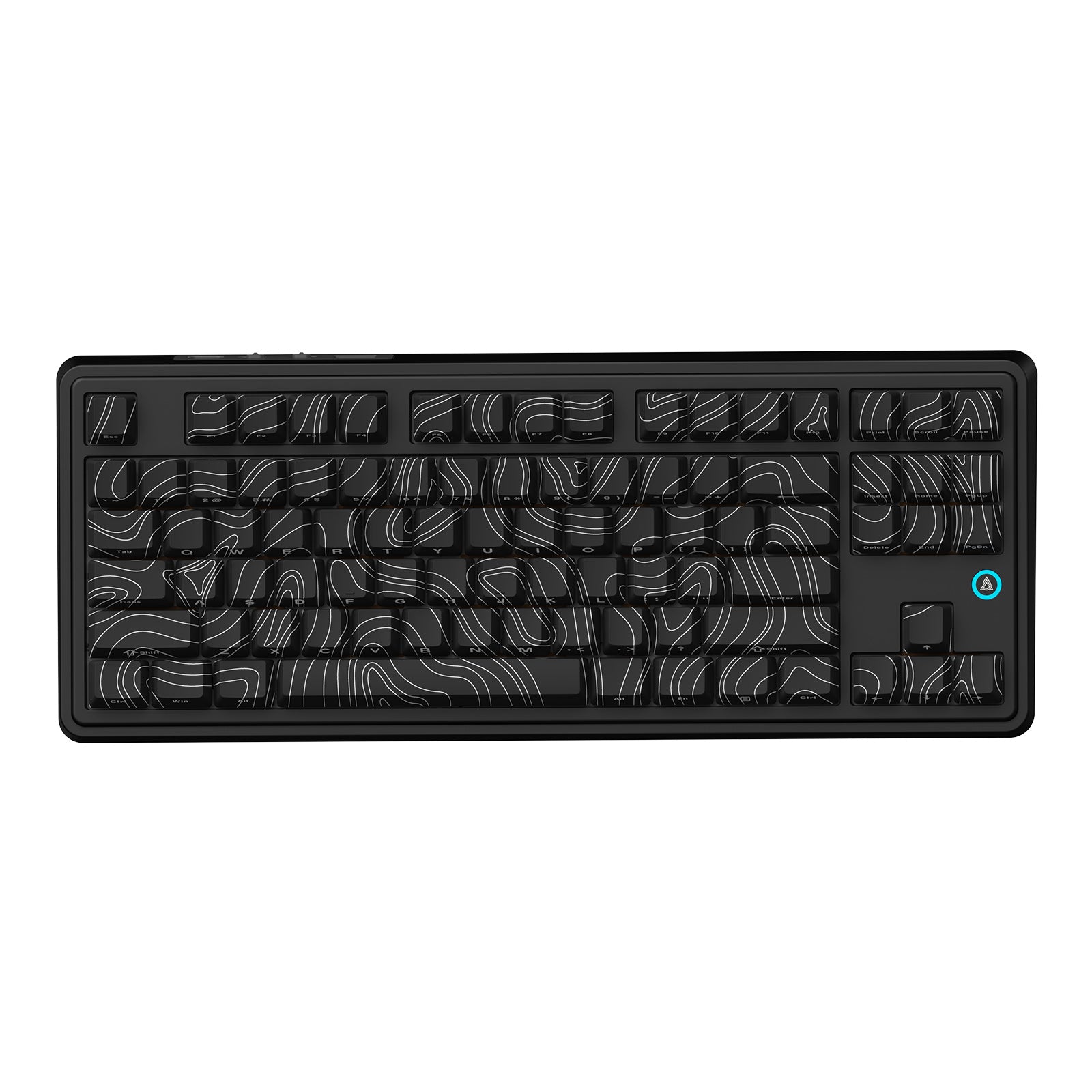 AJAZZ AK870 Plus Gaming Mechanical Keyboard 8000mAh Bluetooth/2.4G Wireless/Wired 5-layer Sound Triple Mode Dampening