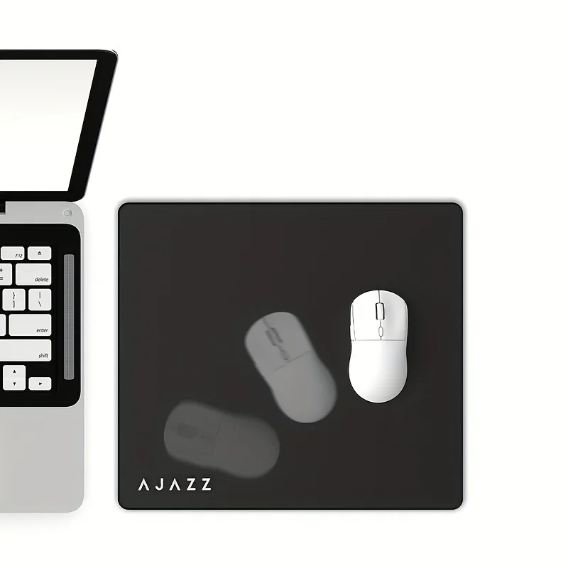 AJAZZ MP02 Black Gaming Mouse Pad (400*450*5mm) - Thickened Stitched Edges