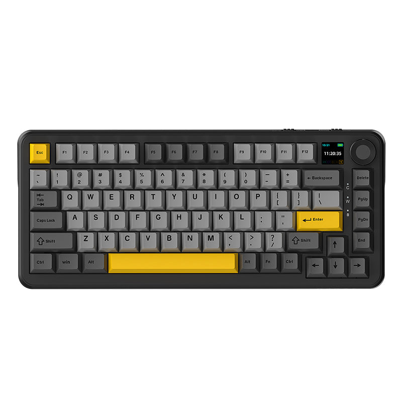 AJAZZ AK820 MAX PLUS Mechanical Keyboard Series with Screen, Three Modes, RGB, DIY