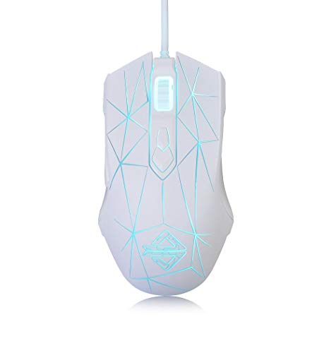 AJAZZ AJ52 Mouse 2500DPI ADNS-5050Gaming Chip 1000HZ Polling Rate Plug Play Wired 7 Programmable Buttons Mouse