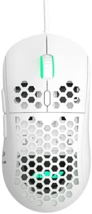 AJAZZ AJ380 Series Mouse Honeycomb Shell Design Uitra PMW3338 Optical Gaming Sensor RGB Backlight