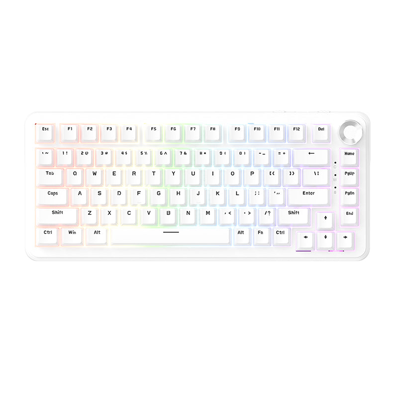 AJAZZ AK820 MAX Ultra HE Keyboard Global accuracy 0.01mm accuracy Three-Mode Rate of return 8+8K wired/2.4G wireless/Bluetooth, suitable for gaming.