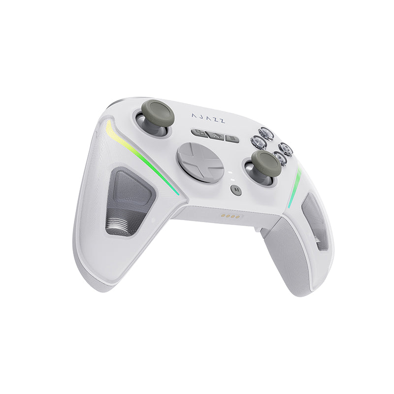 AJAZZ GP100 Wired/wireless Bluetooth Silent Conductive Silicone Button Gaming Mouse 1000mAh Suitable for PC, Switch, Android IOS