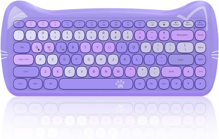 AJAZZ 3060I Compact 84-key keyboard Bluetooth connection