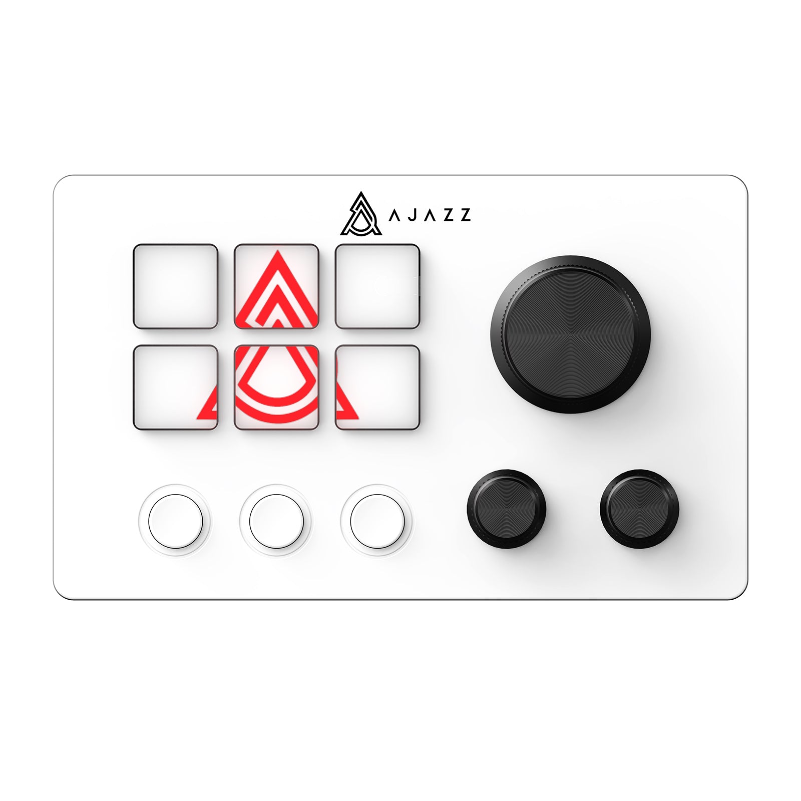 AJAZZ AKP03E Desk Controller Programmable knob button/multiple audio contro/one-click opening of software webpage