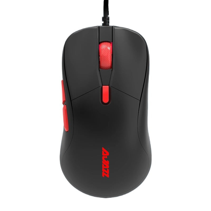 Ajazz AJ129 Mouse Gaming opt cal engine 6 Gear Adjustment Macro 12 Kinds Of Lamp Effect Switch Programming Design Lightweight