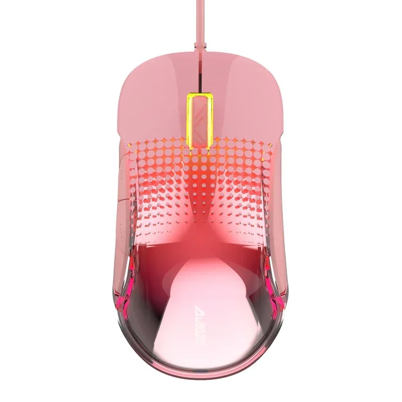 AJAZZ AJ358 Mouse PMW3325 engine Up to 1000dpi Symmetrical design Linear design Cool lighting system