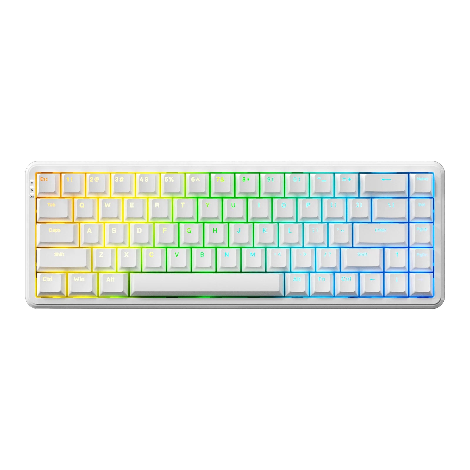 AJAZZ AK680 MAX Magnetic shaft Wired Keyboard 8KHz return with RT Adjustable 0.01, Dual-drive for Gaming/E-sports and Web/APP