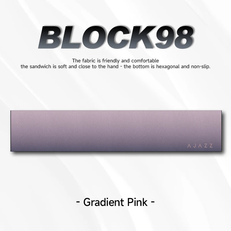 Ajazz Block98 Classic square hand rest Hexagonal Anti-Slip At The Bottom
