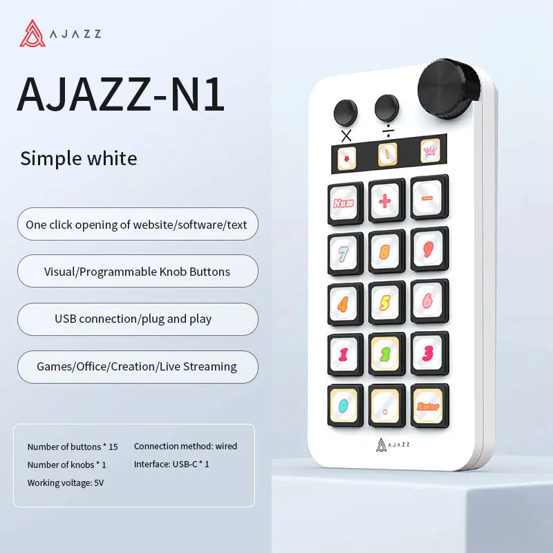 AJAZZ N1 Series Multi Functional Visualization Console