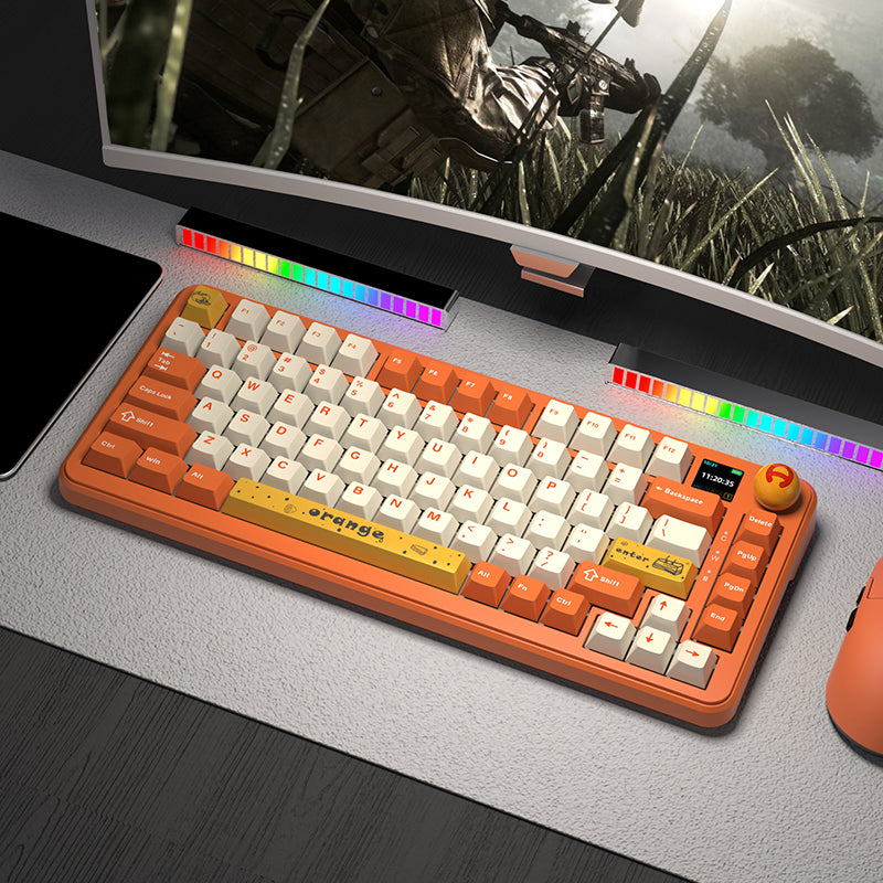 AJAZZ AK820 MAX PLUS The full range of mechanical keyboards -Tri-mode Bluetooth
