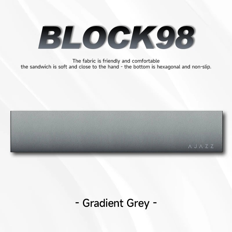 Ajazz Block98 Hand Rest Hexagonal Anti-Slip At The Bottom