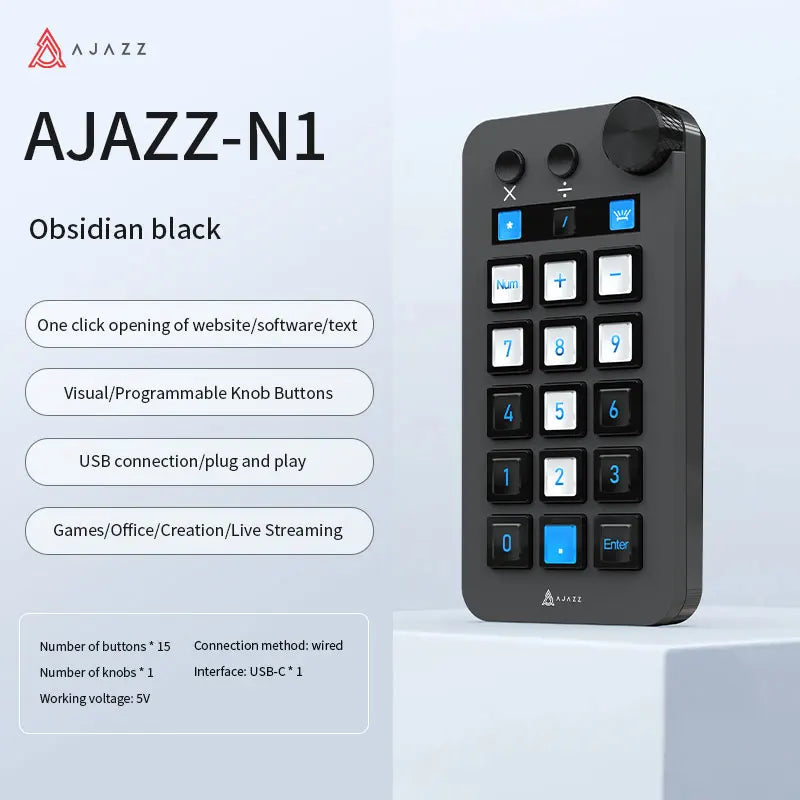 AJAZZ N1 Series Multi Functional Visualization Console