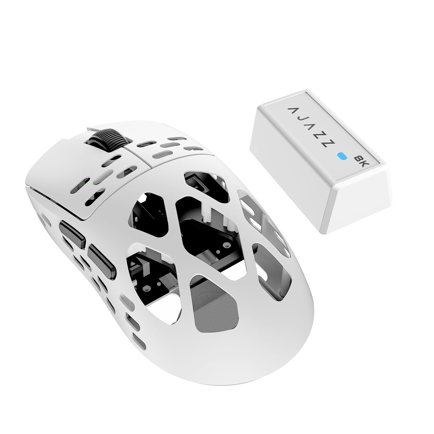 AJAZZ AM3 Series Full Magnesium Alloy Mouse Tri-mode: Bluetooth / 2.4G Wireless / Wired
