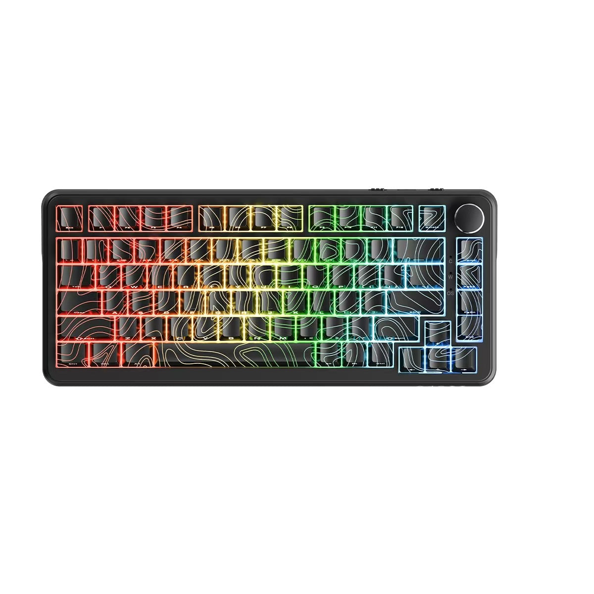 K-POP・アジア HDEK AJAZZ AK820 MAX HE Esports magnetic axis Keyboard RGB DIY version
