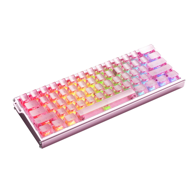 AJAZZ ALUX60 TITAN Full Aluminum MagneticSwitch Keyboard Wired RGB