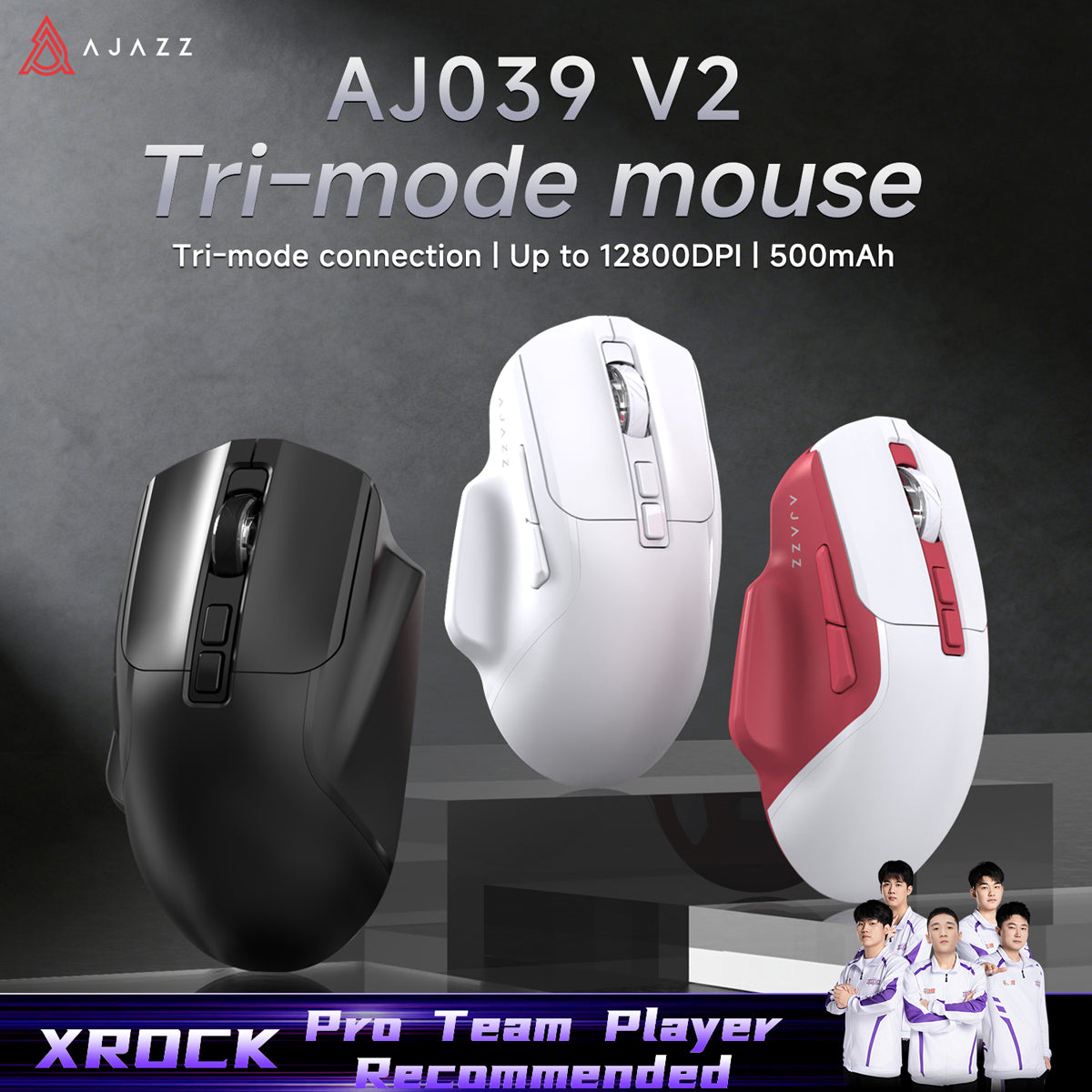 ＊WHITE ＊専用 他の方のご購入はお控えください AJAZZ AJ039 V2 Gaming and Office Mouse 7-Button Mouse with