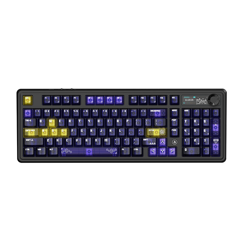 アソス　ティブルジレ エキップ　BK AJAZZ AK980 V2 PRO Dual 8K gaming wireless mechanical keyboard