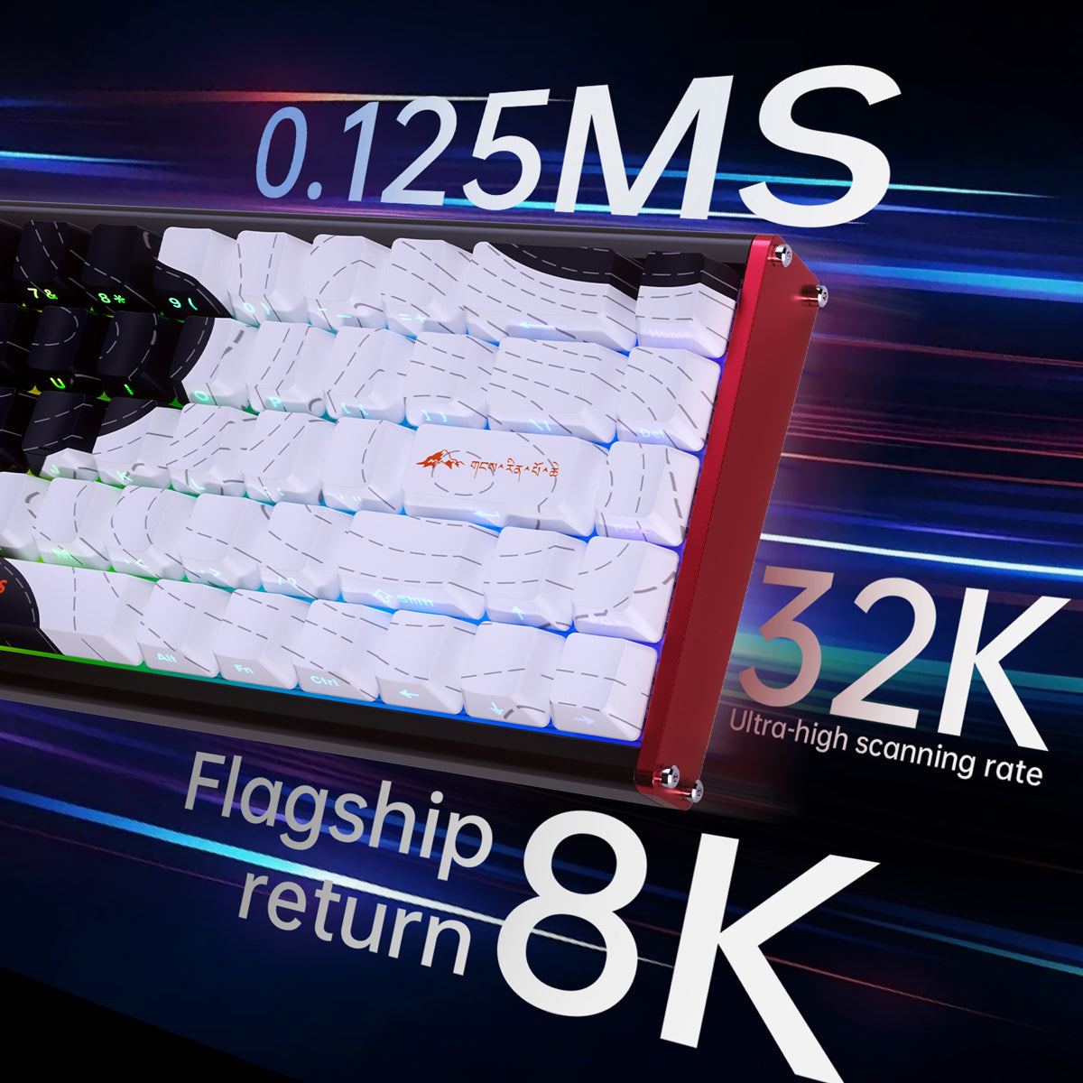 AJAZZ ALUX68 HE Series Full Aluminum Magnetic switch esports