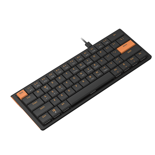 AJAZZ NKL61 Wired small column keyboard Mechanical low-profileswitch S ...