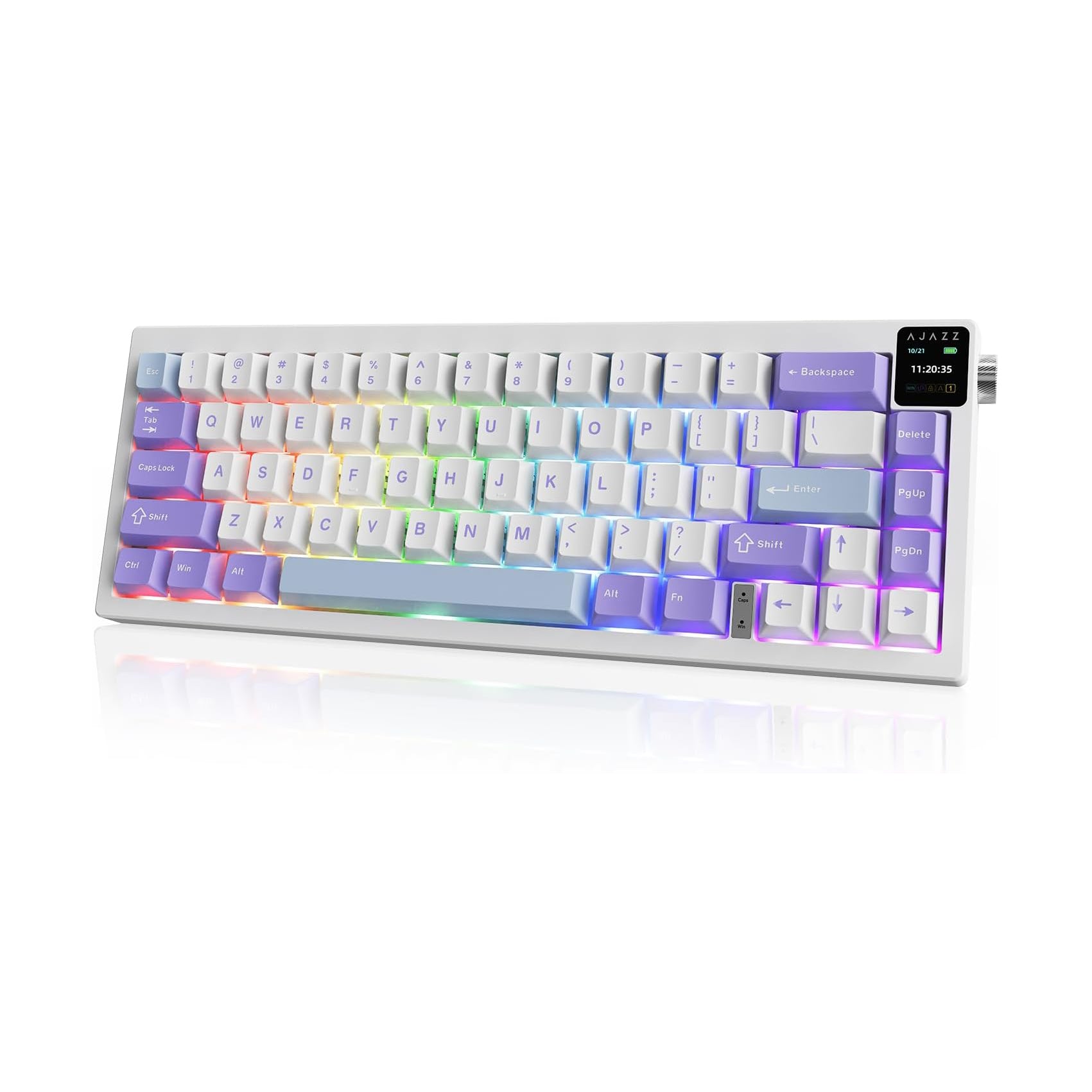 AJAZZ AK650 Mechanical Keyboard TFT Color Display 5000mAh Battery