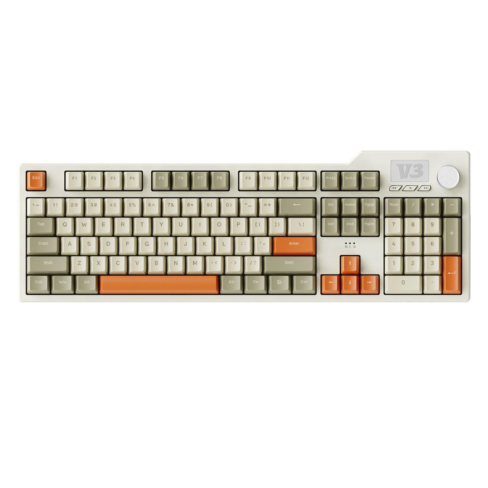 Teclado trimodo AJAZZ AK35I V3 MAX