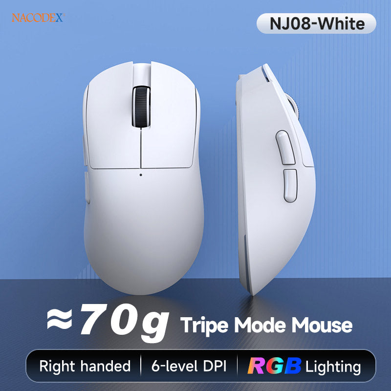 AJAZZ NJ08 Gaming Mouse mouseAll-round type Wired/2.4G Wireless
