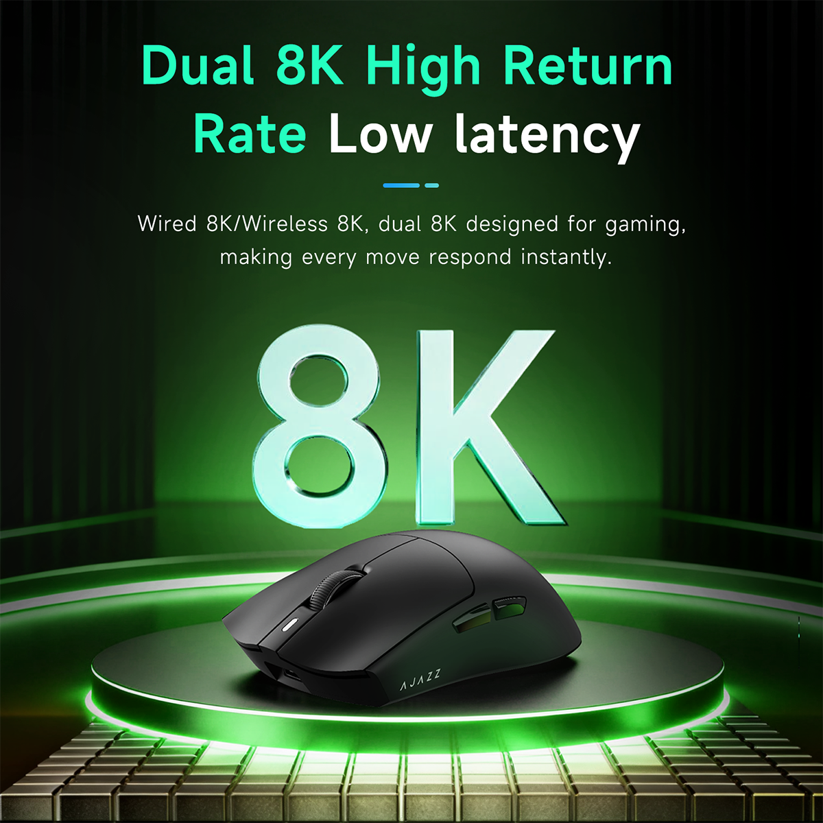 AJAZZ AJ139 NL V3 PRO Magnetic Base Gaming Mouse three modes