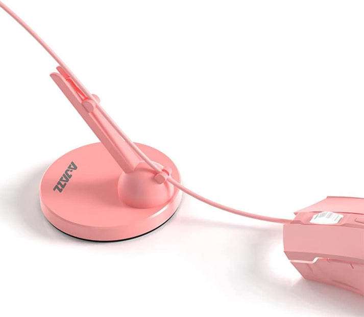 AJAZZ AM100 Pink Gaming Mouse Bungee Flexible Cord Clip Clipper Wire ...