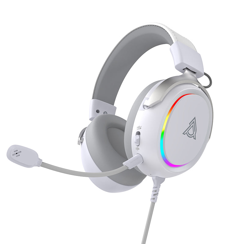 AJAZZ AHW10 gaming headsets Virtual 7.1Surround Sound Wired connection  Plug-and-play RGB lighting