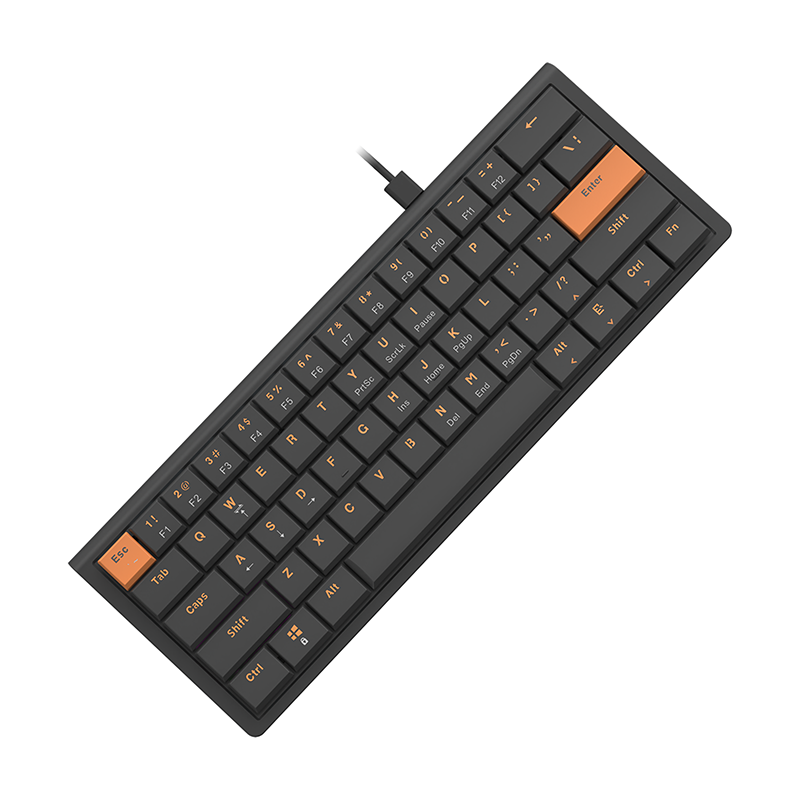 AJAZZ NKL61 Wired small column keyboard Mechanical low AJAZZ NKL61 Wired small column keyboard Mechanical low