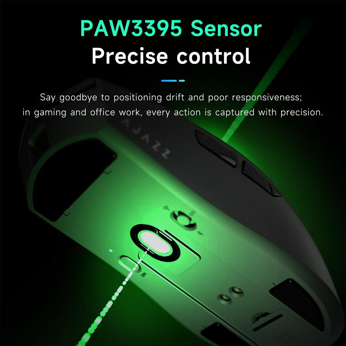 AJAZZ AJ139 NL V3 PRO Magnetic Base Gaming Mouse three modes AJAZZ AJ139 NL V3 PRO Magnetic Base Gaming Mouse three modes