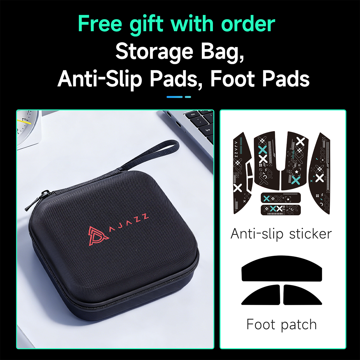 AJAZZ AJ139 NL V3 PRO Magnetic Base Gaming Mouse three modes