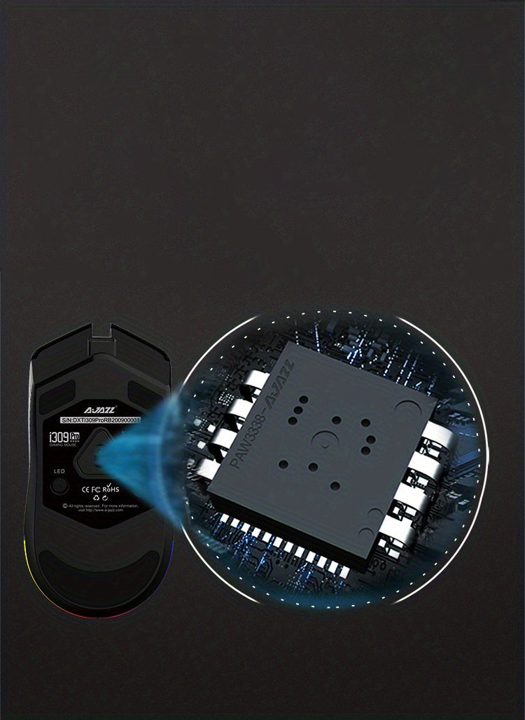 Ajazz i309Pro Office Notebook Mice Mouse Pro Gamer Gaming RGB