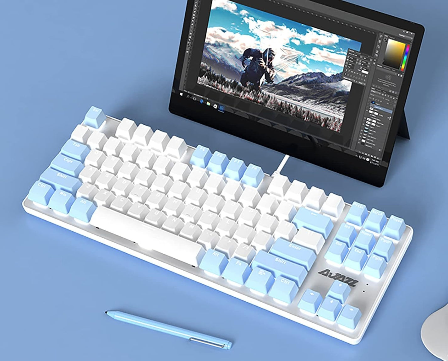 AJAZZ AK40 Pro Tri-mode Mechanical Wireless Keyboard