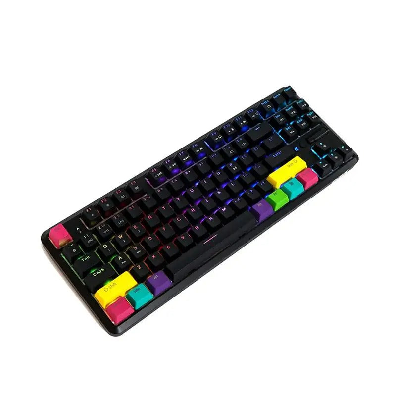 AJAZZ K870T Hot Swap Mechanical Keyboard Wireless Bluetooth Dual