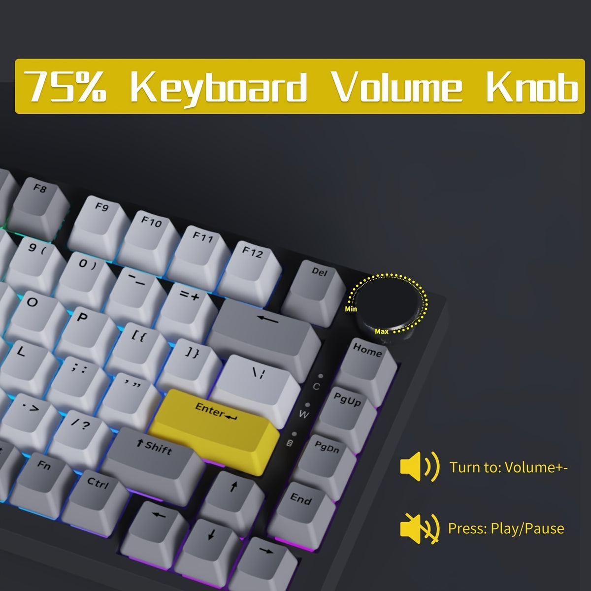 AJAZZ AK820 MAX HE Esports magnetic axis Keyboard RGB DIY version 8K r ...