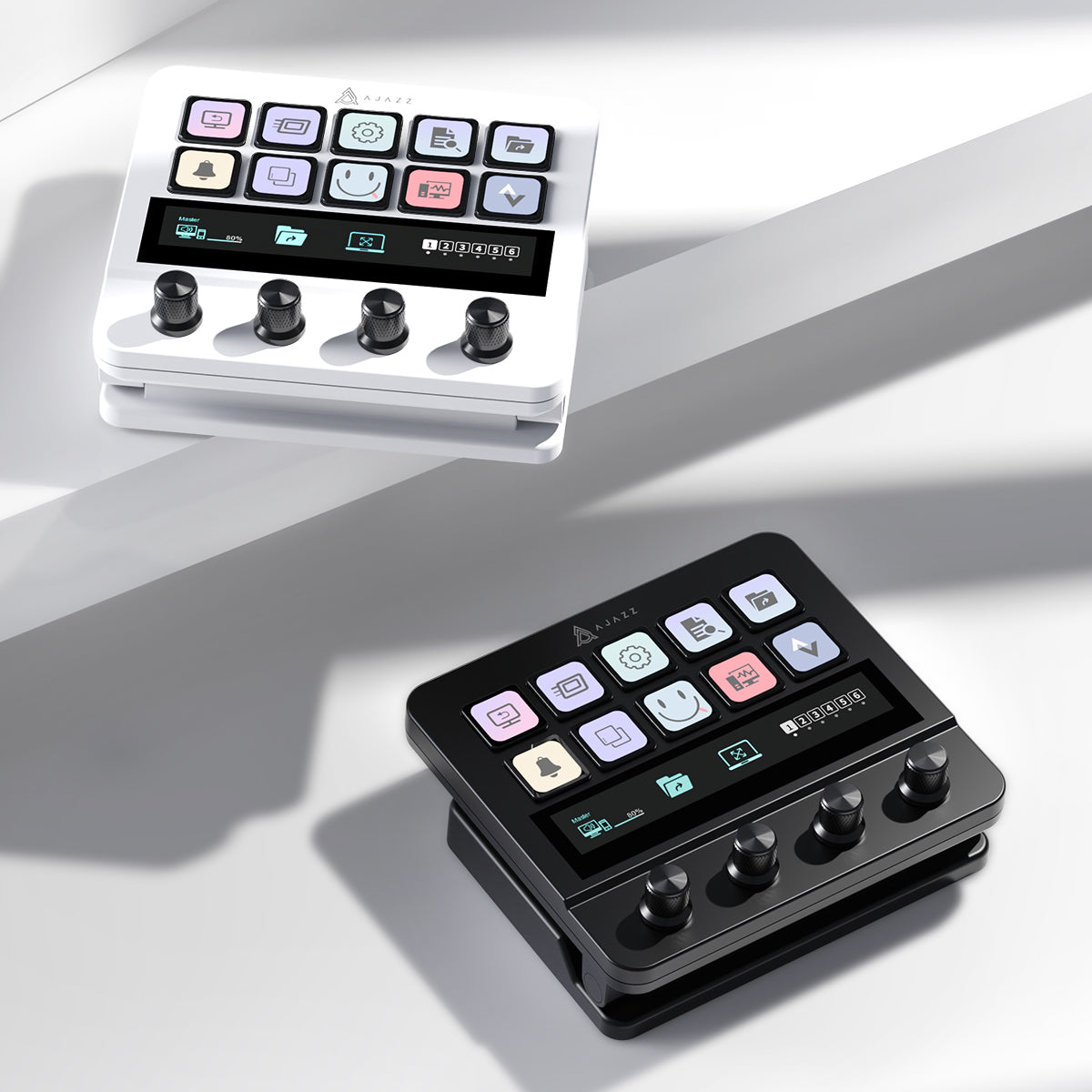 AJAZZ AKP05E ストリーミングメディアコントローラー AJAZZ AKP05E Desk Controller All-in-one streaming media controller