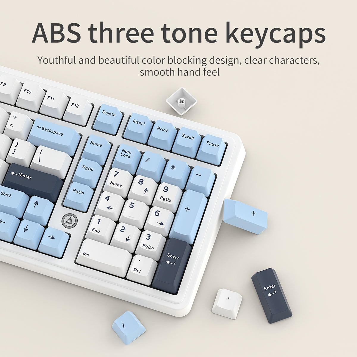 AJAZZ AK980 Wired Gaming mechanical keyboard RGB Hot-swappable