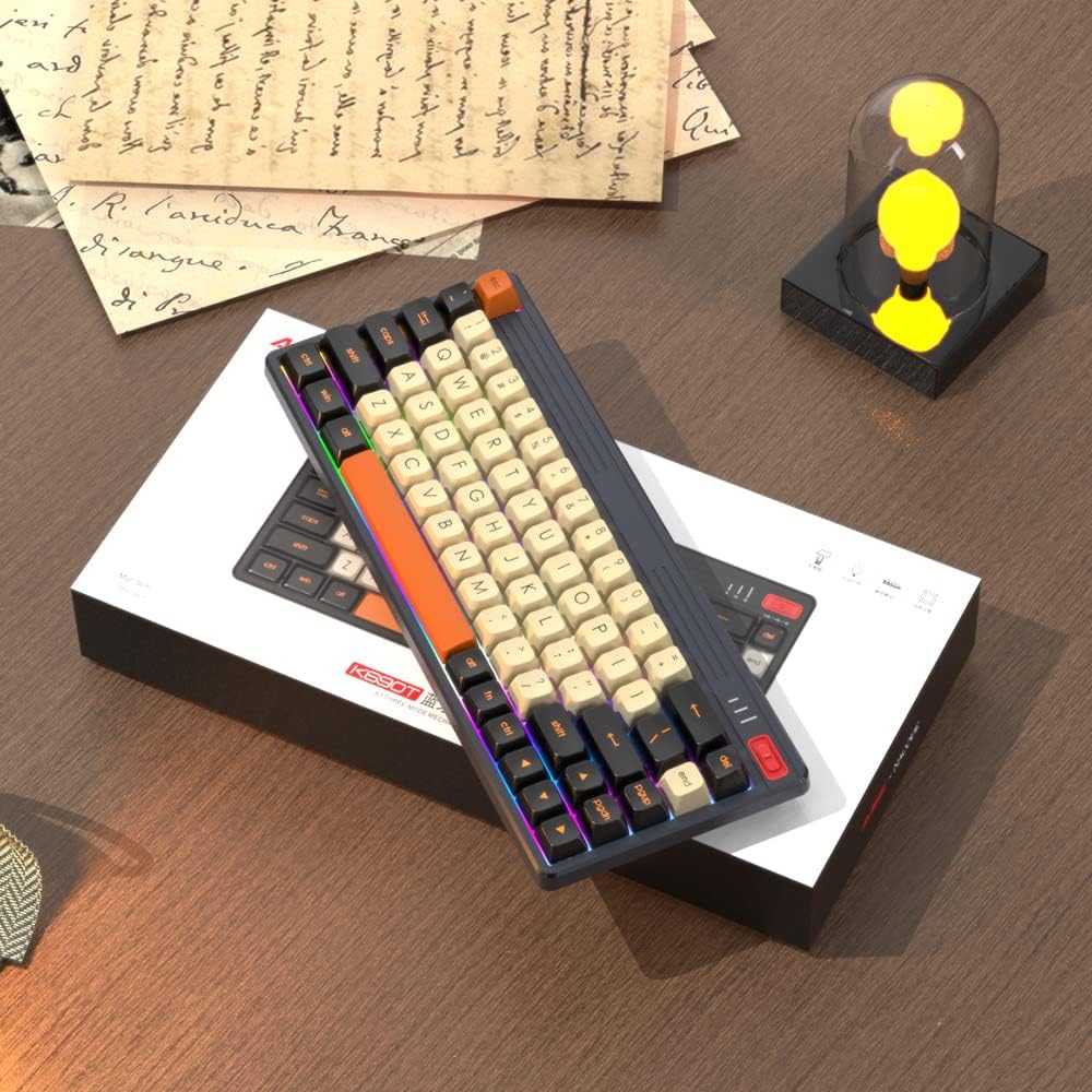 AJAZZ K690T 65% Hot Swappable Bluetooth Mechanical Keyboard