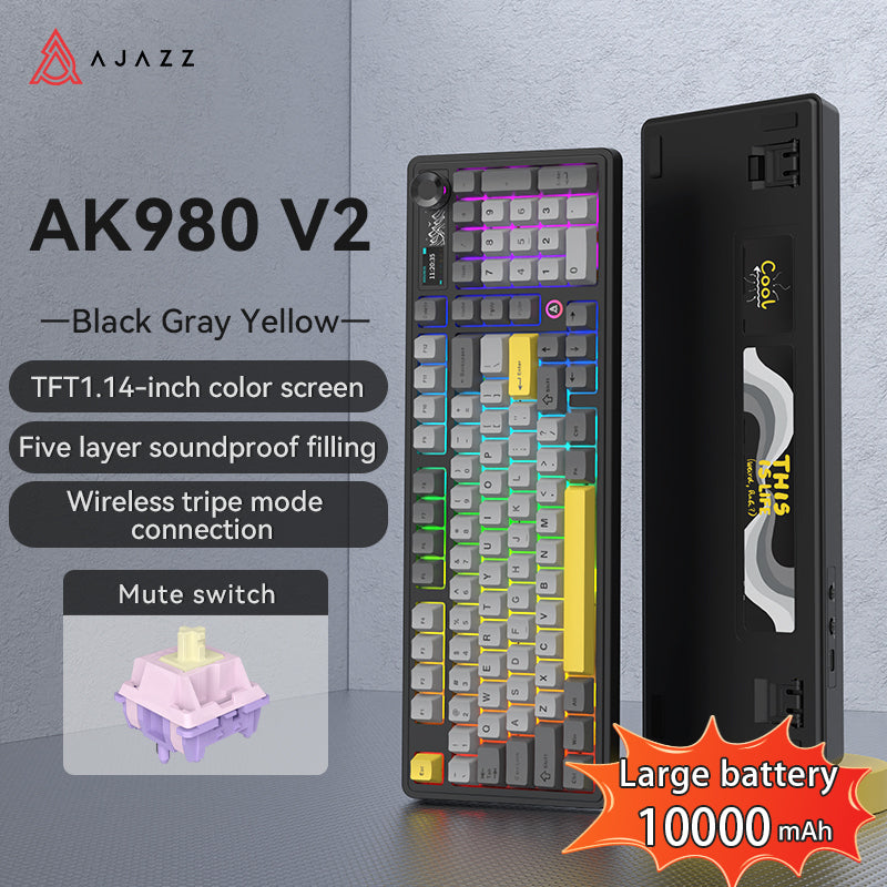 Ajazz AK980 V2 Keyboard – AJAZZ Official Store