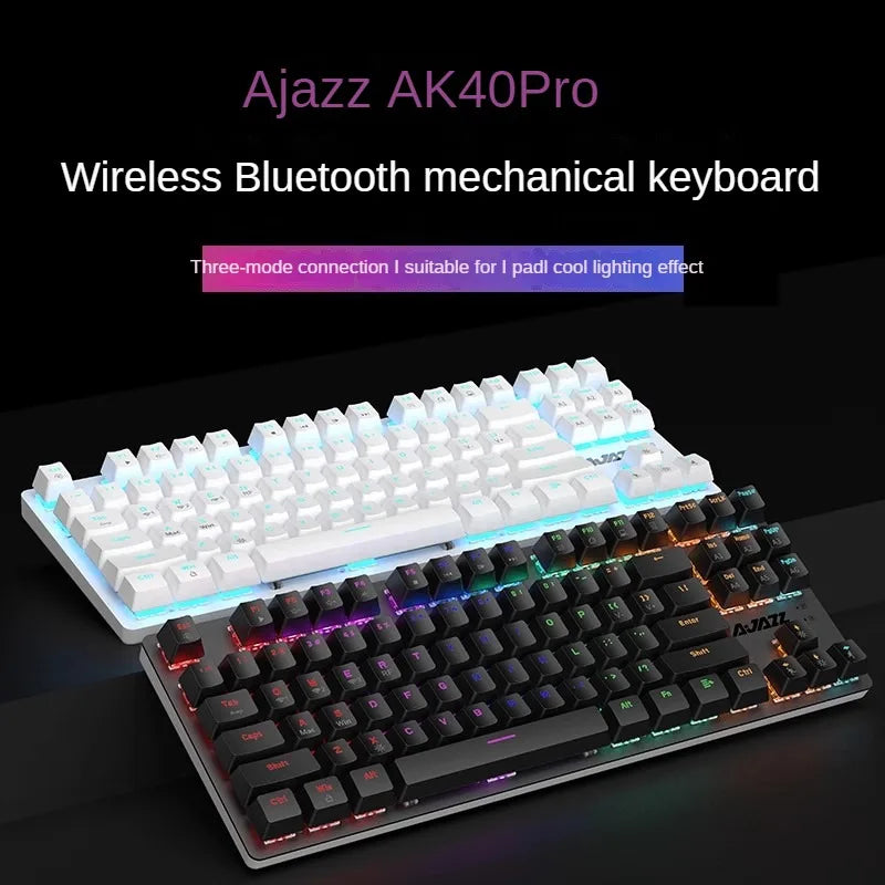 AJAZZ AK40 Pro Tri-mode Mechanical Wireless Keyboard