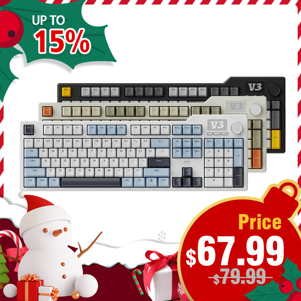 Teclado trimodo AJAZZ AK35I V3 MAX