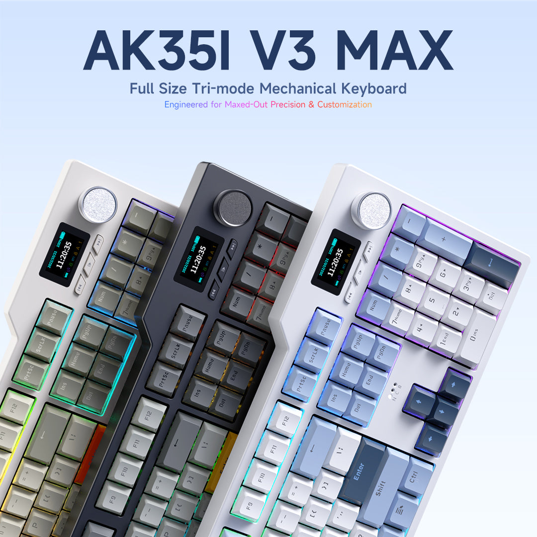 AJAZZ AK35I V3 MAX Keyboard - Premium Full-Size Gaming Mechanical